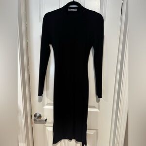 Lulu’s mock neck open back dress